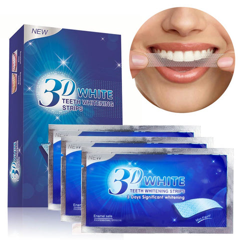 28Pcs/14Pair 3D Teeth Whitening Strips