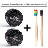 2 Pack Tooth Whitening Set Bamboo Dental