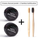 2 Pack Tooth Whitening Set Bamboo Dental