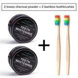 2 Pack Tooth Whitening Set Bamboo Dental