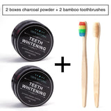 2 Pack Tooth Whitening Set Bamboo Dental